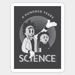 100 Years Science Sticker